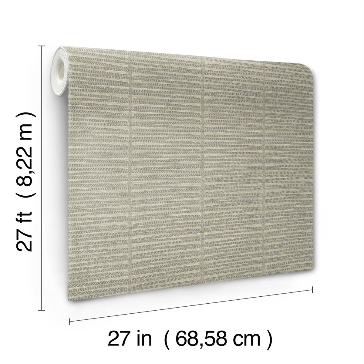 AB3052 Iringa Putty Artifacts Wallpaper by York Wallcoverings