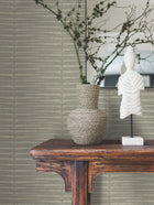 AB3052 Iringa Putty Artifacts Wallpaper by York Wallcoverings