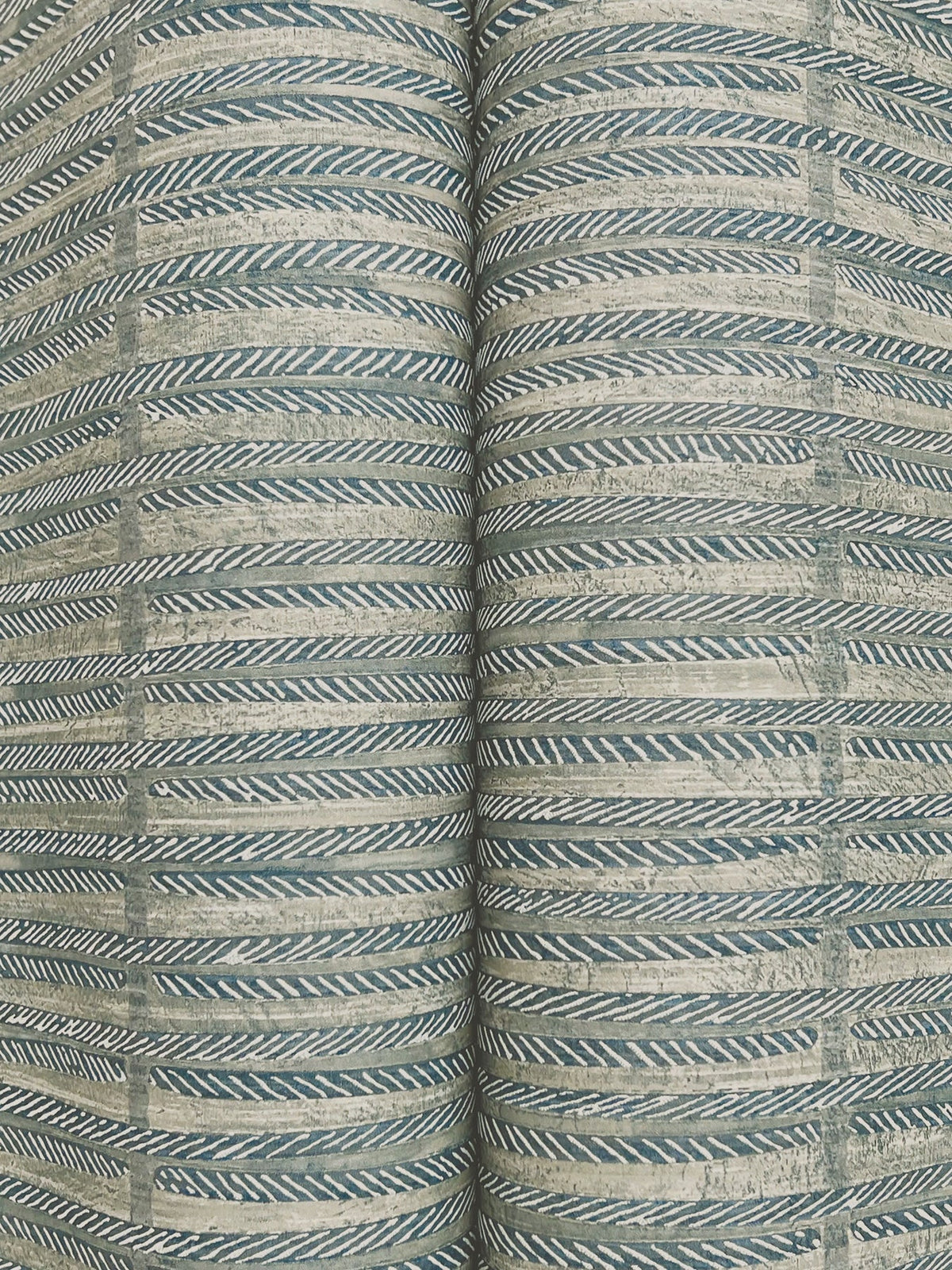 AB3054 Iringa Indigo Artifacts Wallpaper by York Wallcoverings