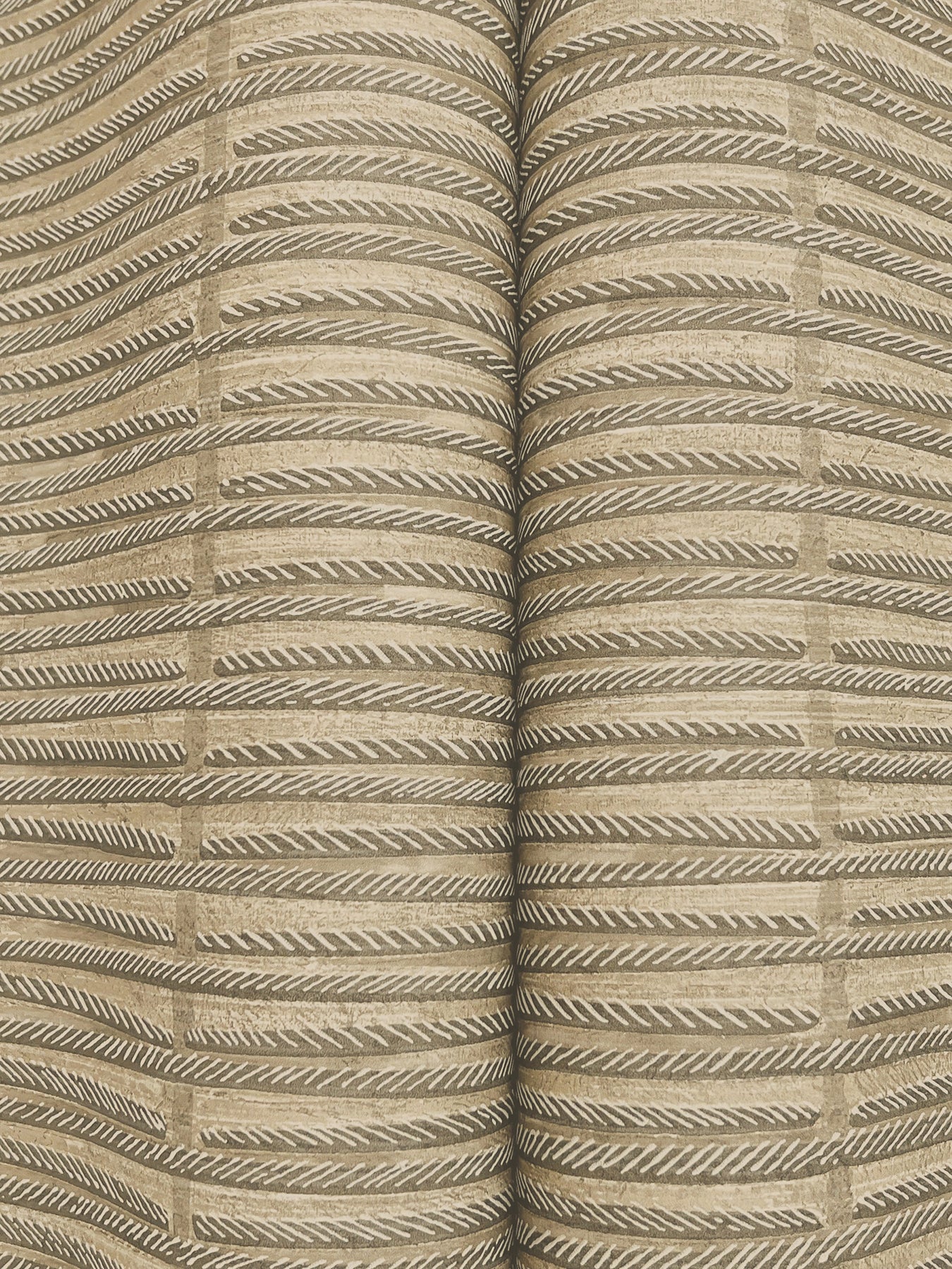 AB3055 Iringa Mocha Artifacts Wallpaper by York Wallcoverings