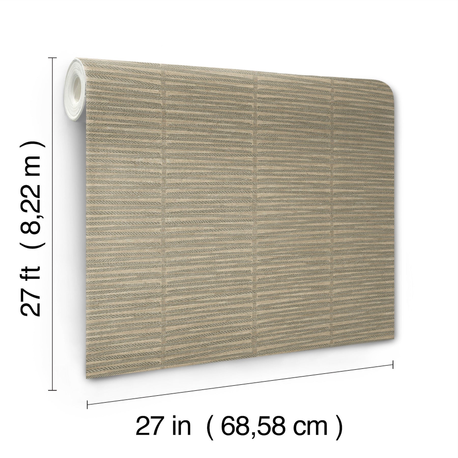 AB3055 Iringa Mocha Artifacts Wallpaper by York Wallcoverings