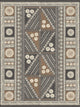 Tapa Sienna Artifacts Mural by York Wallcoverings