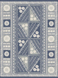 Tapa Indigo Artifacts Mural by York Wallcoverings