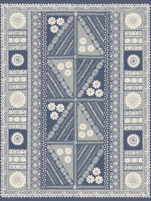 AB3058M Tapa Indigo Artifacts Mural by York Wallcoverings