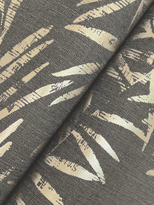 AB3061 Allerton Bamboo Black Artifacts Wallpaper by York Wallcoverings