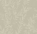 Allerton Bamboo Taupe Artifacts Wallpaper by York Wallcoverings