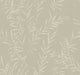 Allerton Bamboo Taupe Artifacts Wallpaper by York Wallcoverings