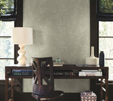 AB3062 Allerton Bamboo Taupe Artifacts Wallpaper by York Wallcoverings