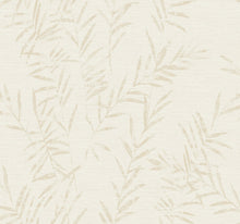 AB3065 Allerton Bamboo Alabaster Artifacts Wallpaper by York Wallcoverings