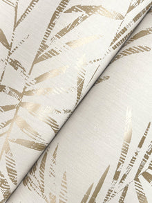 AB3065 Allerton Bamboo Alabaster Artifacts Wallpaper by York Wallcoverings
