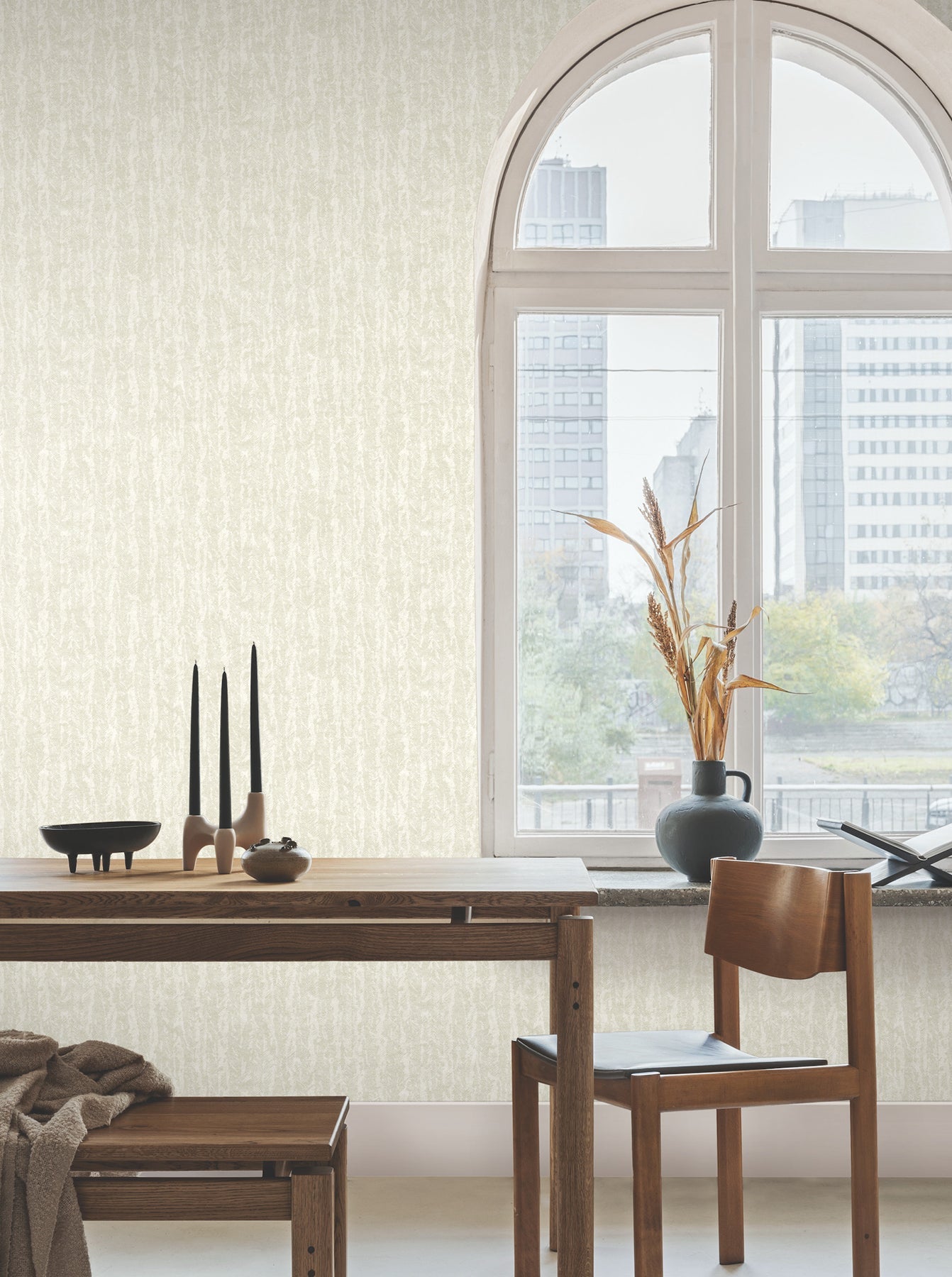 AB3073 Juju Beige Artifacts Wallpaper by York Wallcoverings