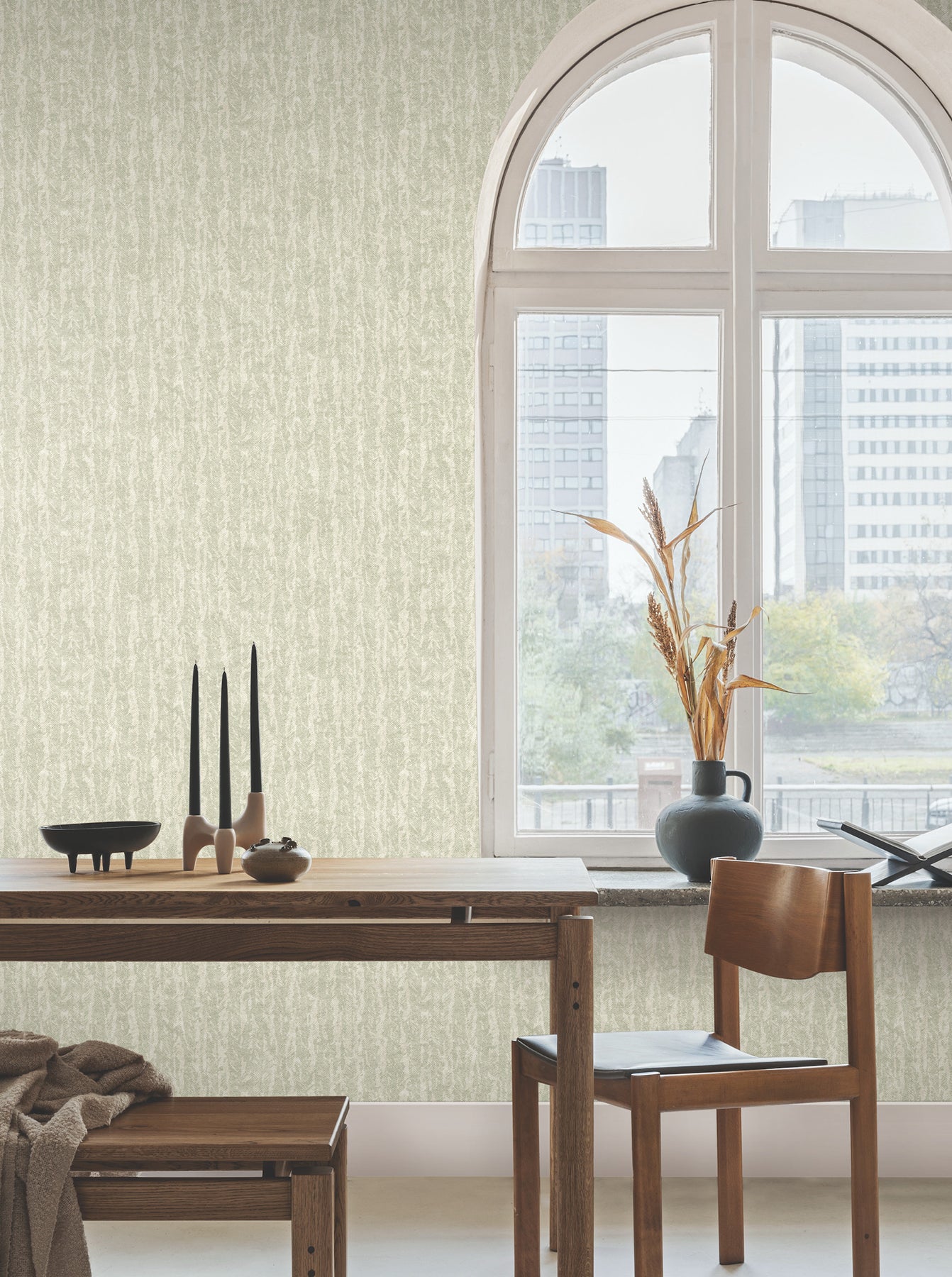AB3074 Juju Sage Artifacts Wallpaper by York Wallcoverings