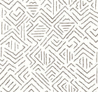 AB3081 Sirih Black Artifacts Wallpaper by York Wallcoverings