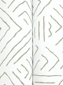 AB3082 Sirih Sage Artifacts Wallpaper by York Wallcoverings