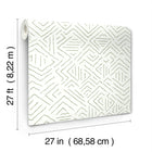 AB3082 Sirih Sage Artifacts Wallpaper by York Wallcoverings