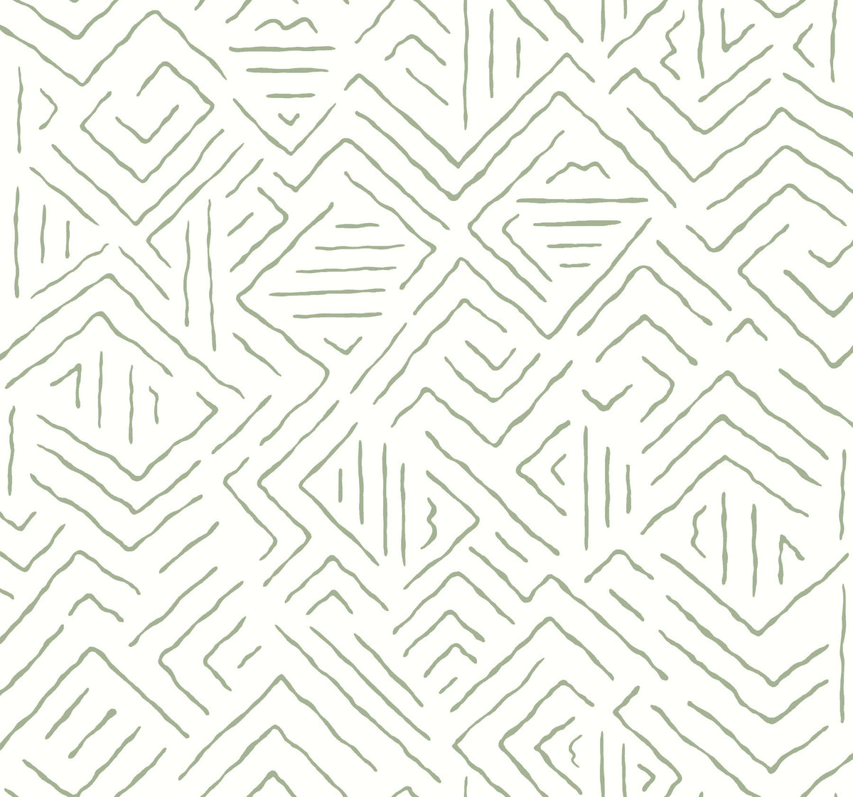AB3082 Sirih Sage Artifacts Wallpaper by York Wallcoverings
