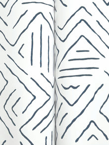 AB3083 Sirih Navy Artifacts Wallpaper by York Wallcoverings