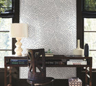 AB3083 Sirih Navy Artifacts Wallpaper by York Wallcoverings