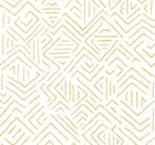 AB3084 Sirih Ochre Artifacts Wallpaper by York Wallcoverings
