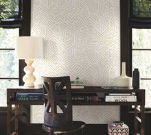 AB3084 Sirih Ochre Artifacts Wallpaper by York Wallcoverings