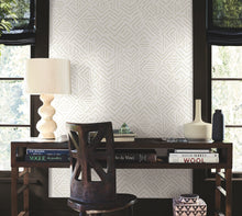 AB3085 Sirih Beige Artifacts Wallpaper by York Wallcoverings