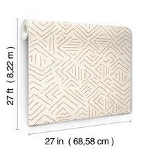 AB3086 Sirih Sedona Artifacts Wallpaper by York Wallcoverings