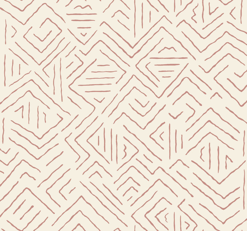 AB3086 Sirih Sedona Artifacts Wallpaper by York Wallcoverings
