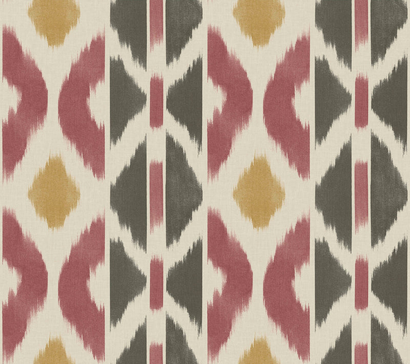 AB3091 Patan Ruby Artifacts Wallpaper by York Wallcoverings