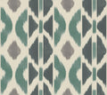 Patan Indigo Artifacts Wallpaper by York Wallcoverings