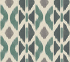 AB3092 Patan Indigo Artifacts Wallpaper by York Wallcoverings