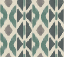 AB3092 Patan Indigo Artifacts Wallpaper by York Wallcoverings