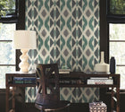 AB3092 Patan Indigo Artifacts Wallpaper by York Wallcoverings
