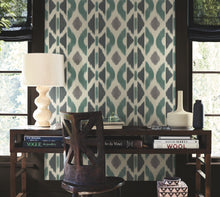 AB3092 Patan Indigo Artifacts Wallpaper by York Wallcoverings