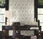 AB3093 Patan Beige Artifacts Wallpaper by York Wallcoverings