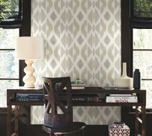 AB3093 Patan Beige Artifacts Wallpaper by York Wallcoverings