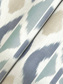 AB3094 Patan Denim Artifacts Wallpaper by York Wallcoverings