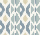 AB3094 Patan Denim Artifacts Wallpaper by York Wallcoverings