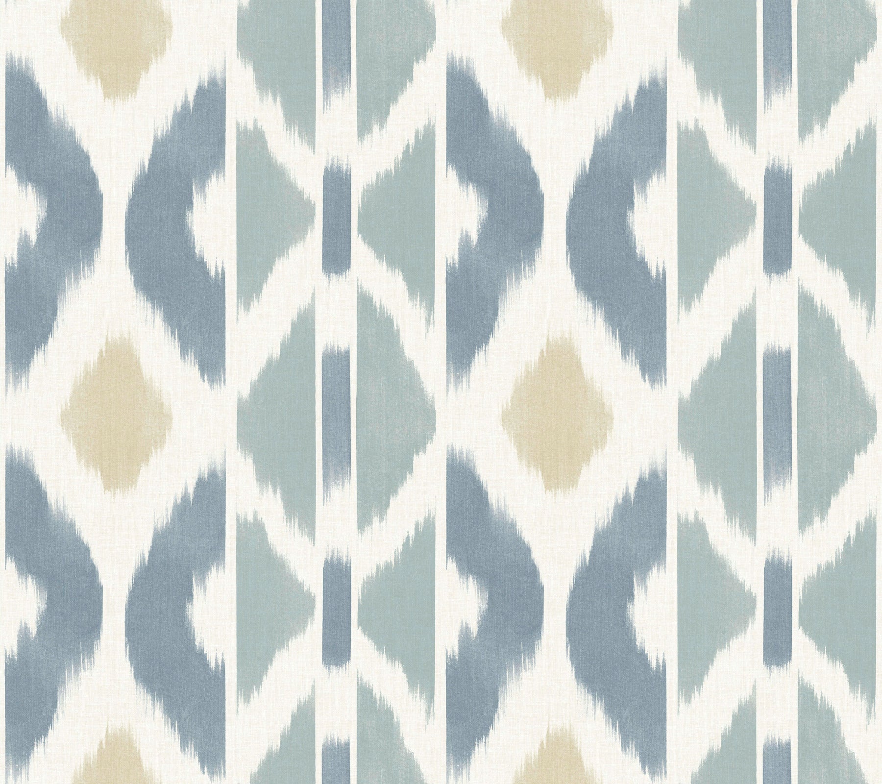 AB3094 Patan Denim Artifacts Wallpaper by York Wallcoverings