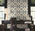 AB3095 Patan Taupe Artifacts Wallpaper by York Wallcoverings