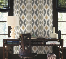 AB3095 Patan Taupe Artifacts Wallpaper by York Wallcoverings