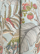 AB3102 Heronwood Sky Blue Artifacts Wallpaper by York Wallcoverings