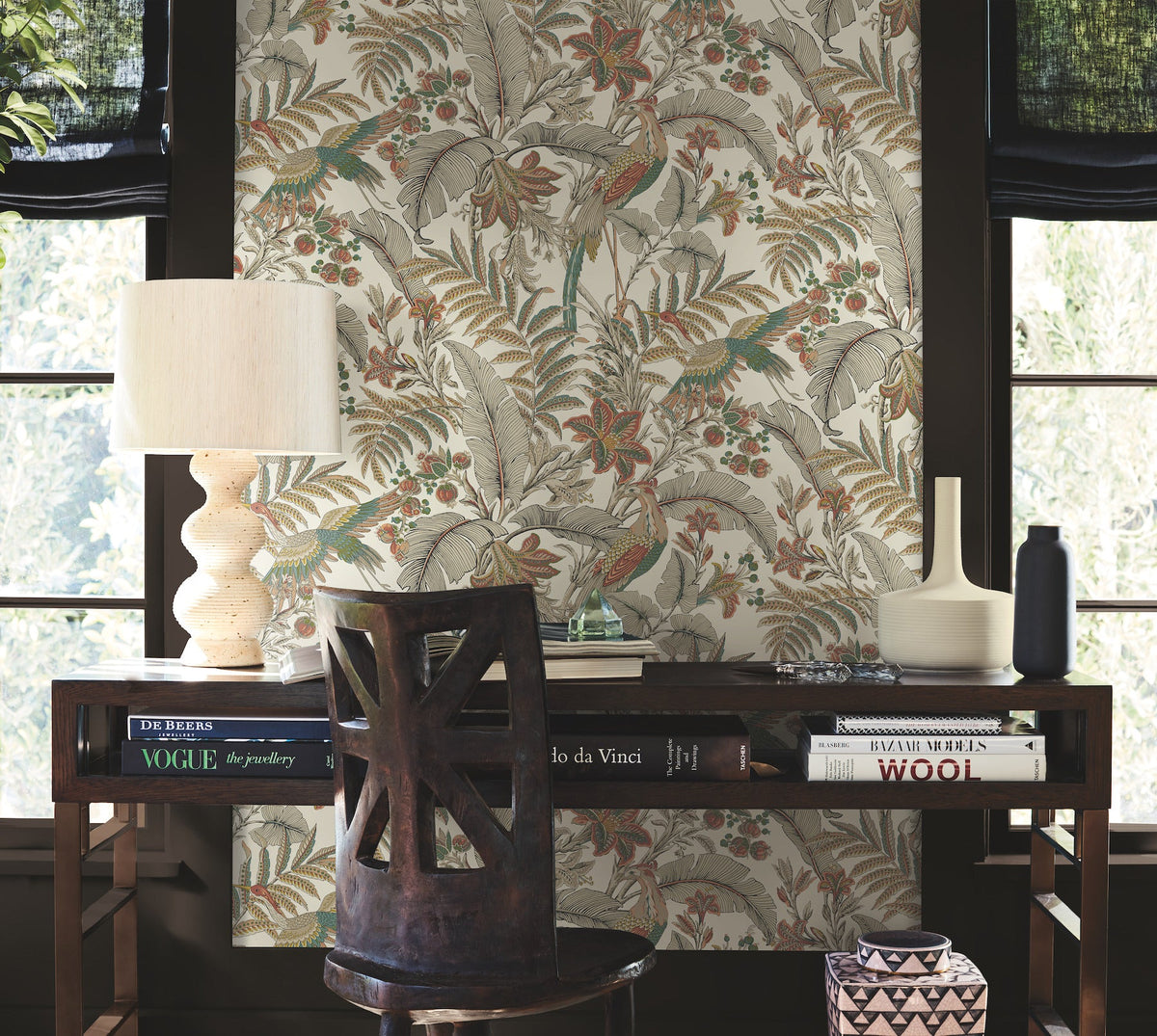 AB3105 Heronwood Sedona Artifacts Wallpaper by York Wallcoverings
