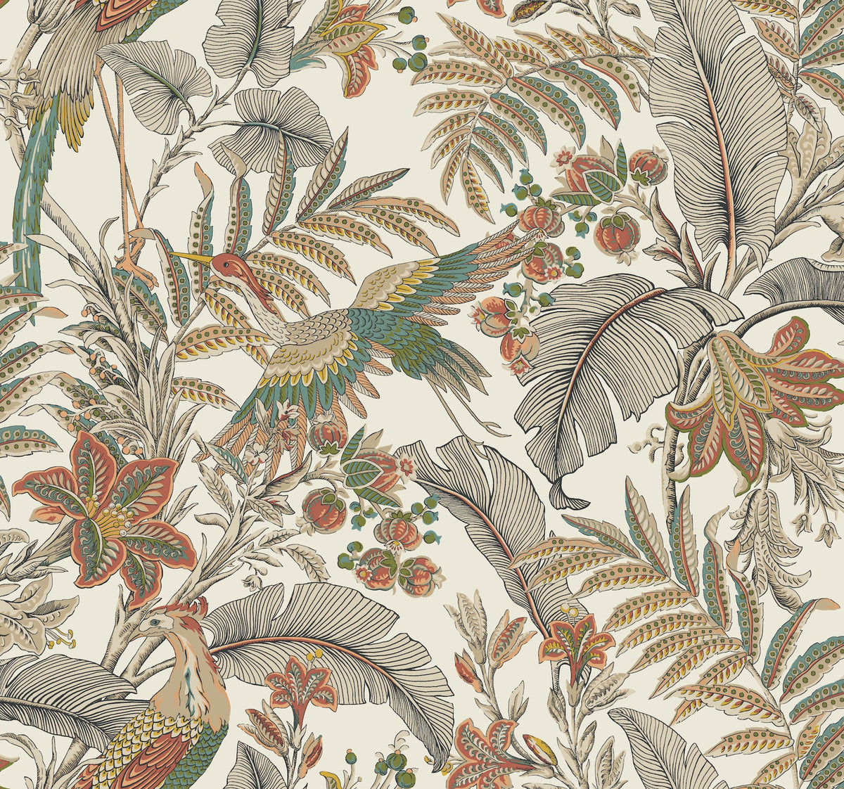 AB3105 Heronwood Sedona Artifacts Wallpaper by York Wallcoverings