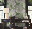 AB3114 Namiri Green Artifacts Wallpaper by York Wallcoverings