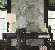 AB3114 Namiri Green Artifacts Wallpaper by York Wallcoverings