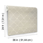 AB3122 Tonga Putty Artifacts Wallpaper by York Wallcoverings