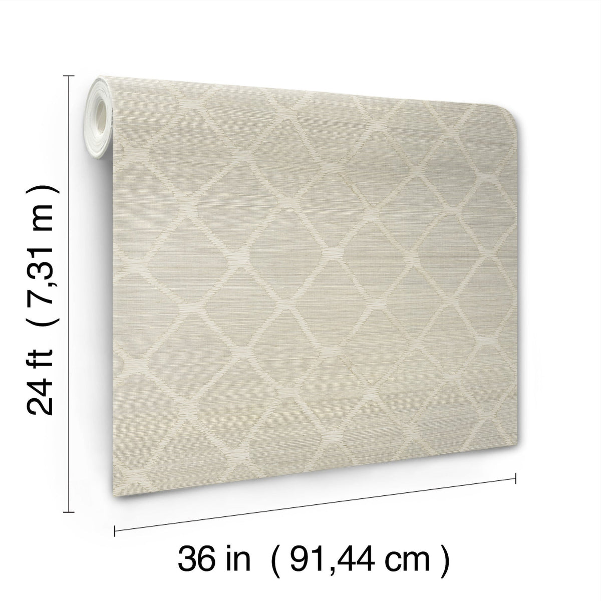 AB3122 Tonga Putty Artifacts Wallpaper by York Wallcoverings
