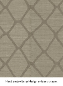 AB3123 Tonga Taupe Artifacts Wallpaper by York Wallcoverings