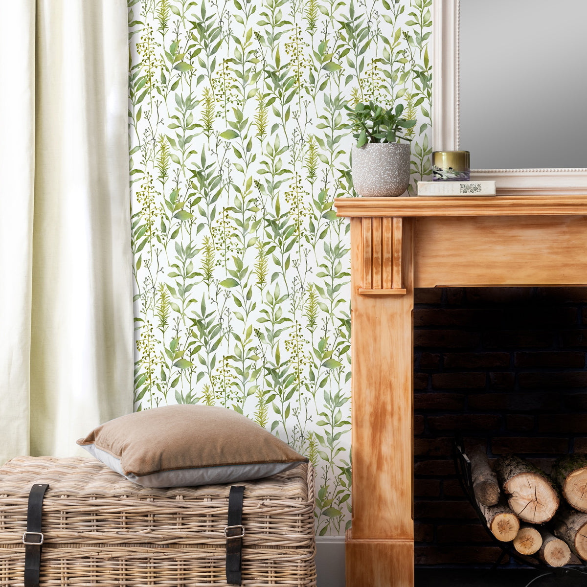 Aberduna Linen Wallpaper by Voyage Maison | ABERDUN/WPO/LIN