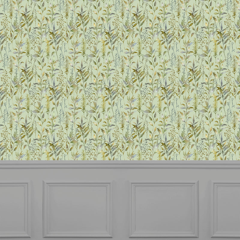 Aberduna Sage Wallpaper by Voyage Maison | ABERDUN/WPO/SAG